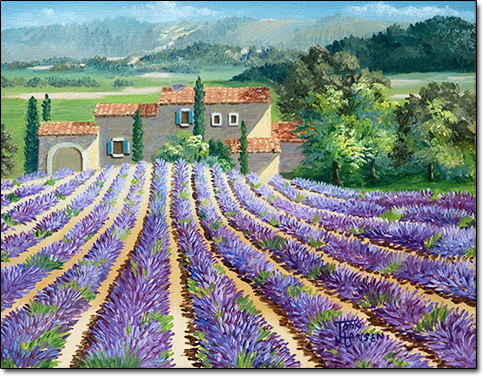 An Afternoon in Provence by Joan Hansen
