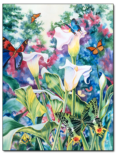 Butterfly Ballet by Joan Hansen