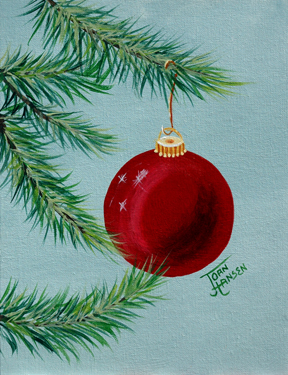 Christmas Ornanment by Joan Hansen