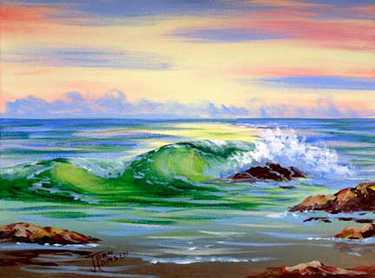 Classic Wave by Joan Hansen