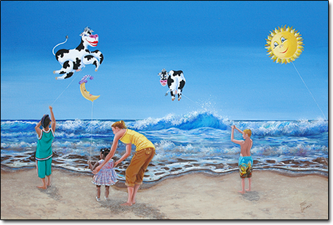 Cowabunga Dude by Joan Hansen