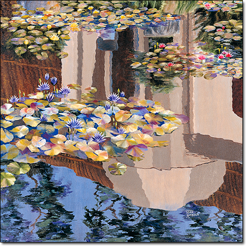 Reflecting Pond by Joan Hansen