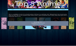 Top 5 Anime