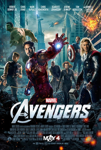 the avengers movie poster