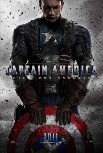 captain america movie poster